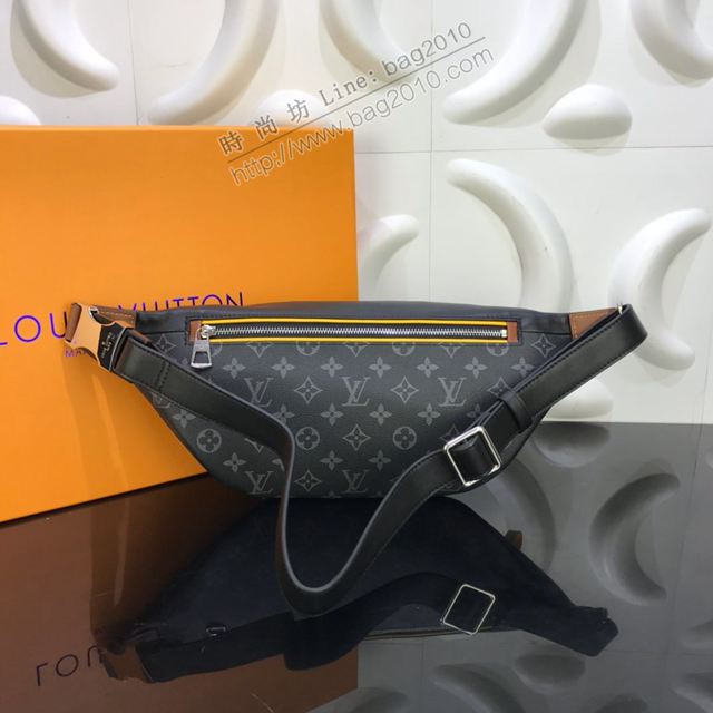 LV包 lv腰包 M45220 Discovery腰包 Gaston Labels系列 LV限量版款腰包  ydh3523